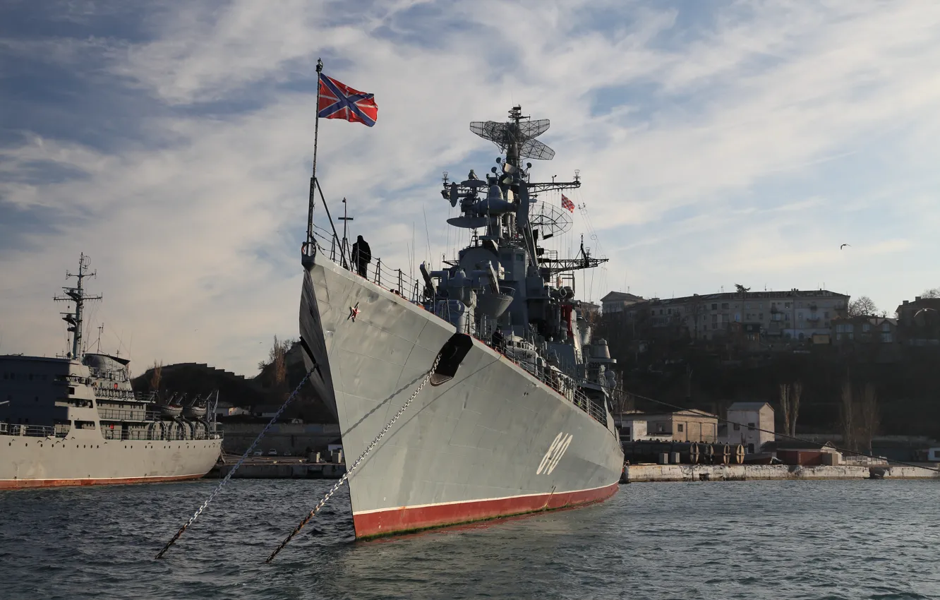 Photo wallpaper ship, Quick-witted, Sevastopol, guard