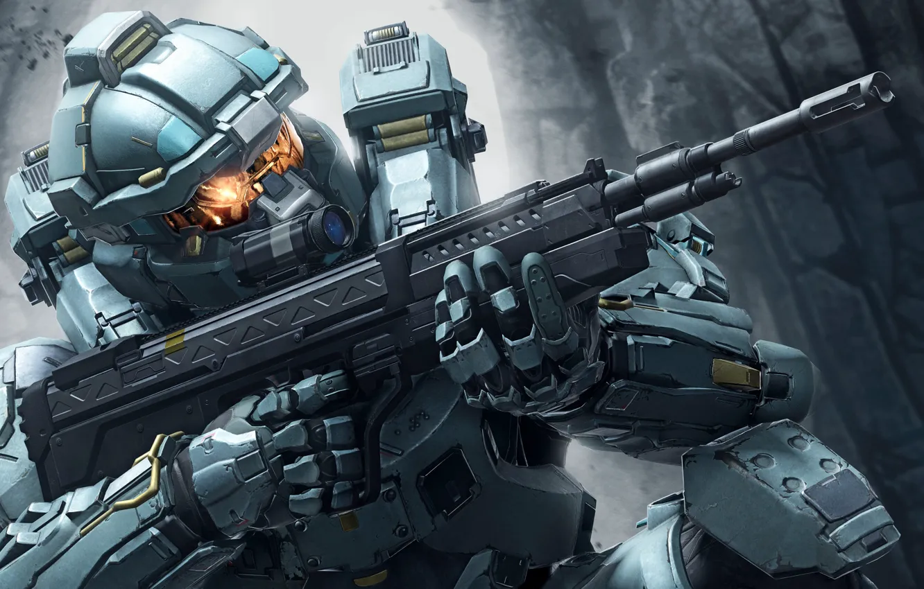 Photo wallpaper future, weapons, attack, steel, technology, battle, warrior, soldiers