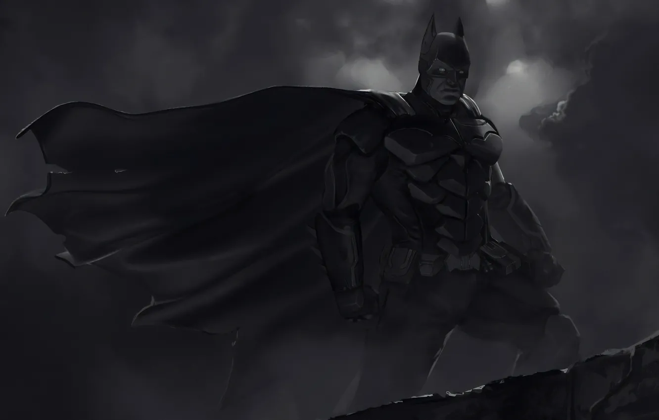 Photo wallpaper Batman, comic, DC Comics