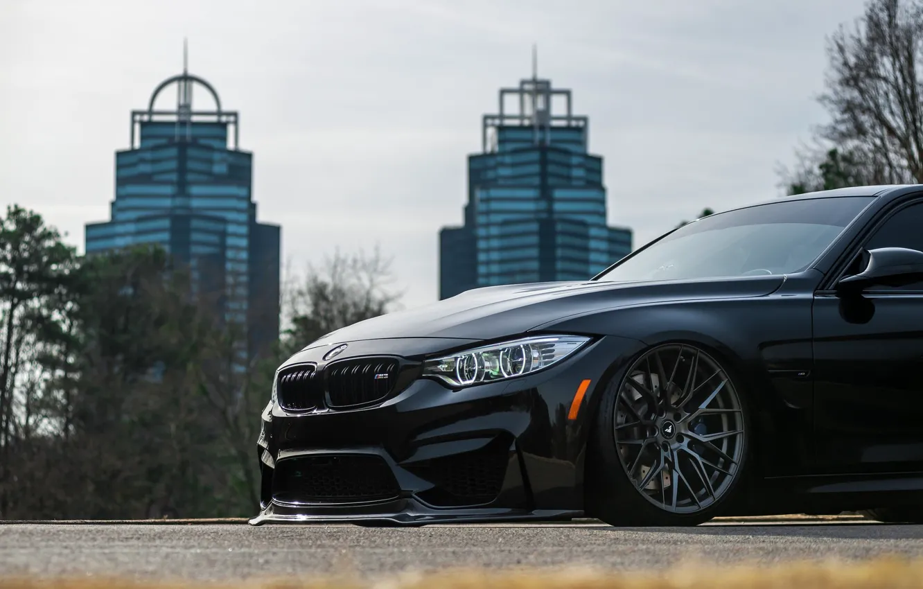 Photo wallpaper BMW, black, Sight, F81