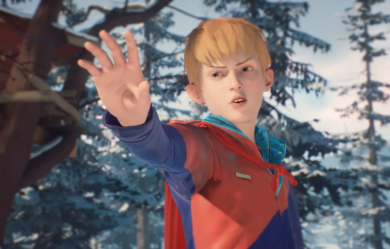 Photo wallpaper Chris, Life Is Strange, Captain Spirit, The Awesome Adventures of Captain Spirit
