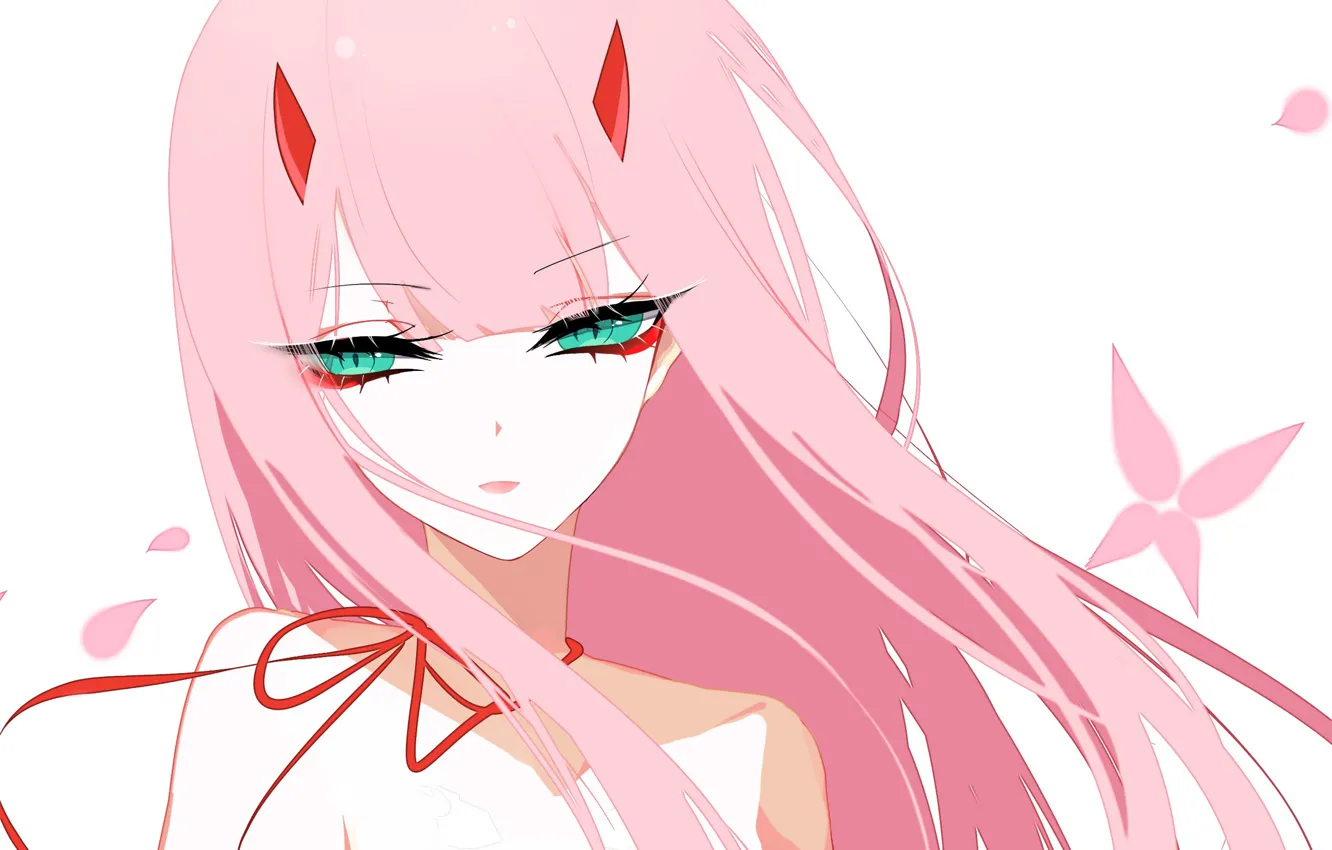 Photo wallpaper girl, Darling In The Frankxx, Cute in France, number two