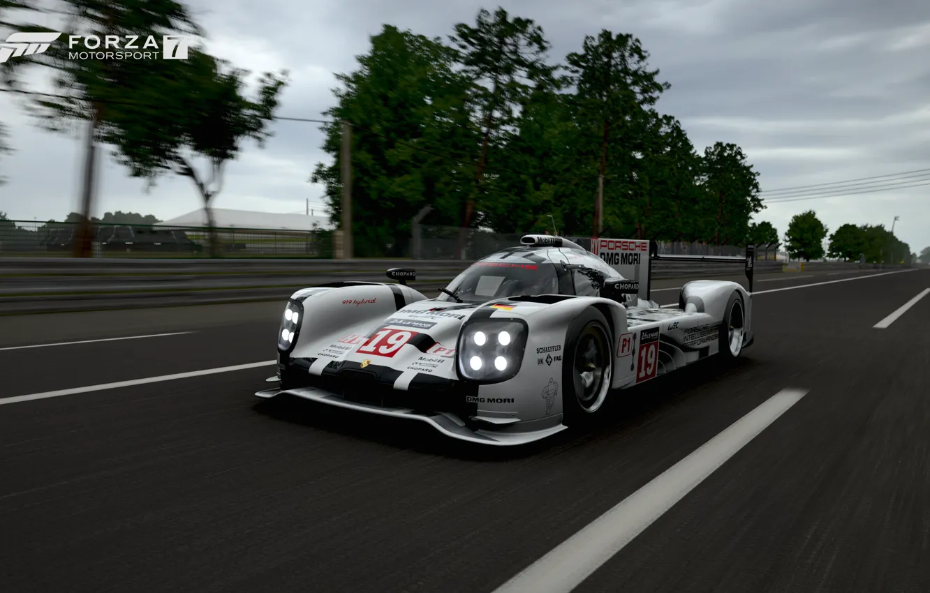 Photo wallpaper The Mans, Porsche, Forza Motorsport, Forza Motorsport 7