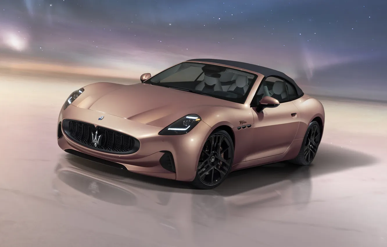 Photo wallpaper Maserati, GranCabrio, 2024, Maserati GranCabrio Folgore