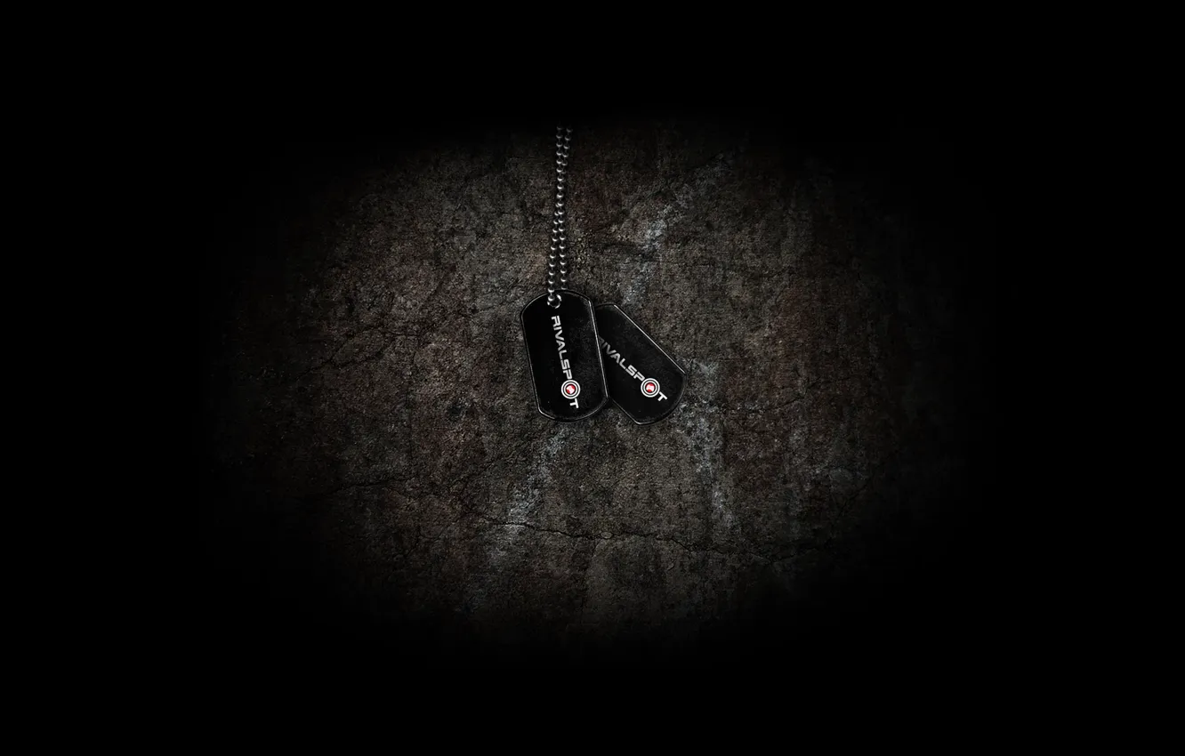 Photo wallpaper black, medallion, badge, different