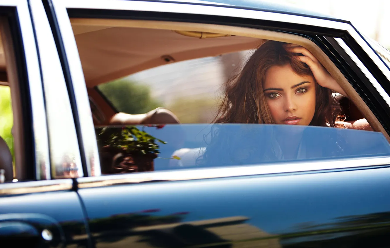 Photo wallpaper girl, model, beauty, Nataniele Ribiero