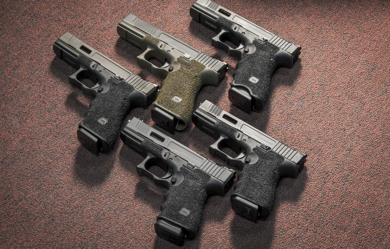 Photo wallpaper weapons, guns, Austria, Glock
