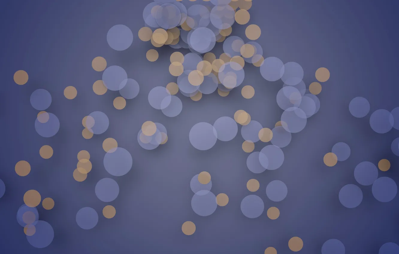 Photo wallpaper circles, abstraction, design, material