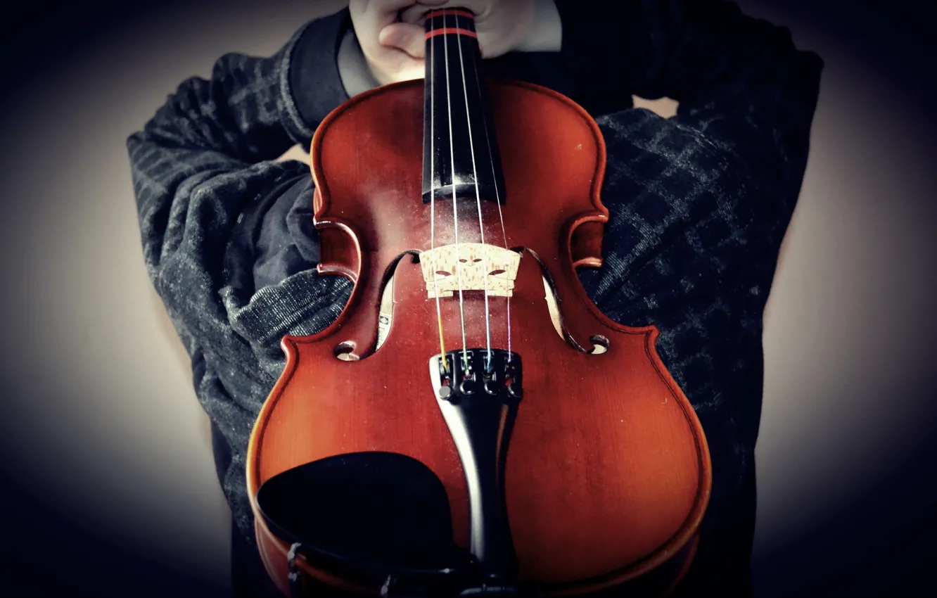 Photo wallpaper music, background, violin