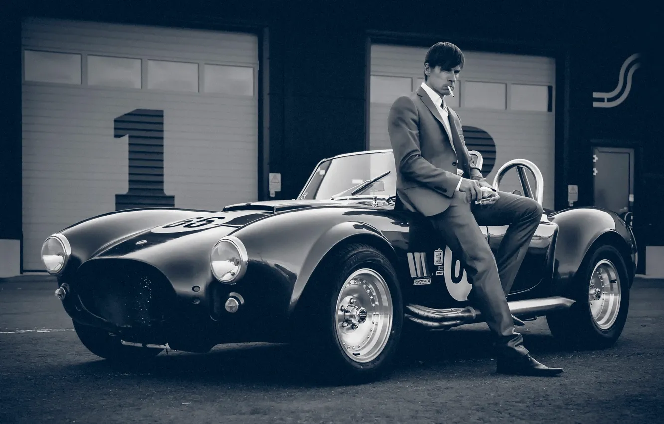 Photo wallpaper auto, retro, male, vintage