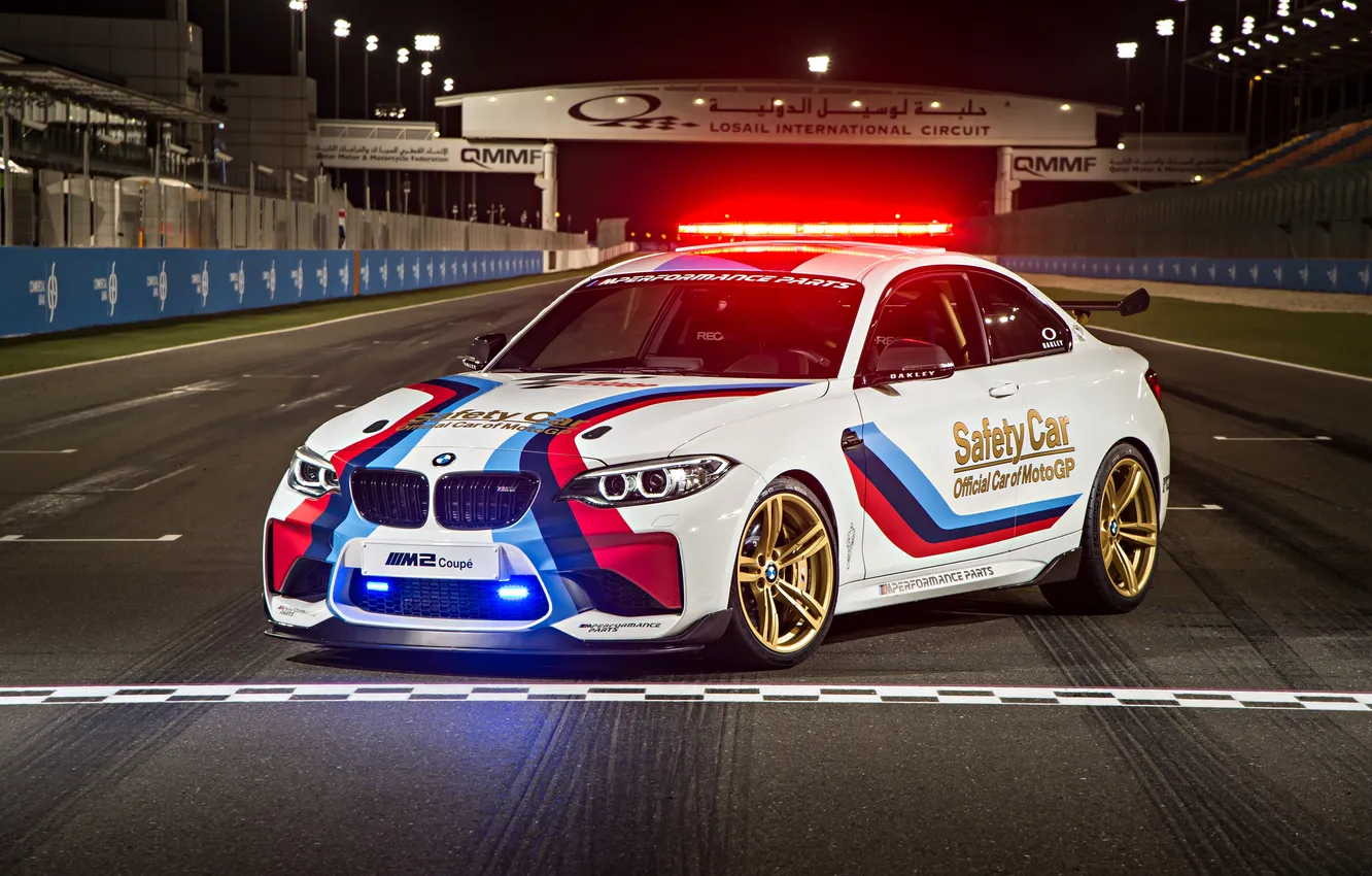 Photo wallpaper BMW, coupe, BMW, MotoGP, Coupe, Safety Car, F87