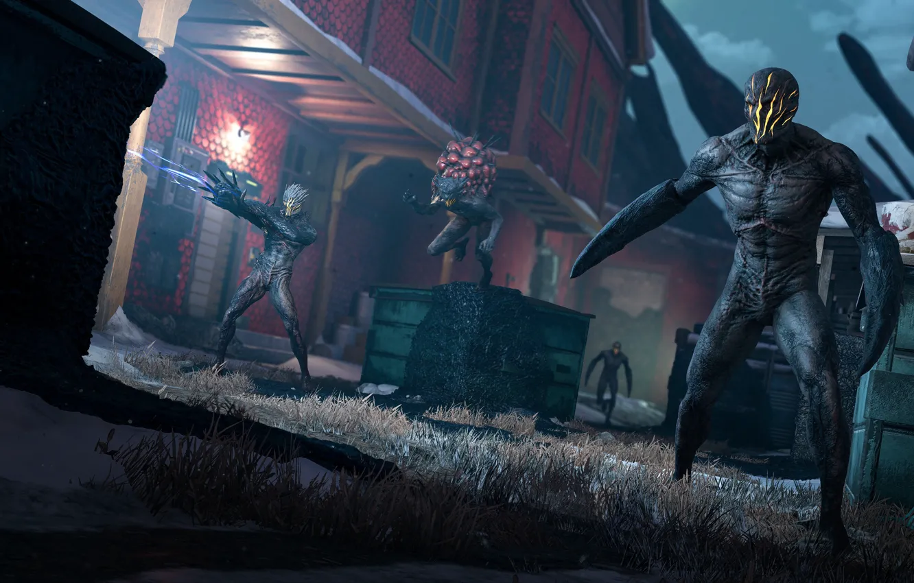 Photo wallpaper shooter, shooter, Screenshot, Tom Clancy's Rainbow Six Extraction, E3 2021, Tom Clancy’s Rainbow Six