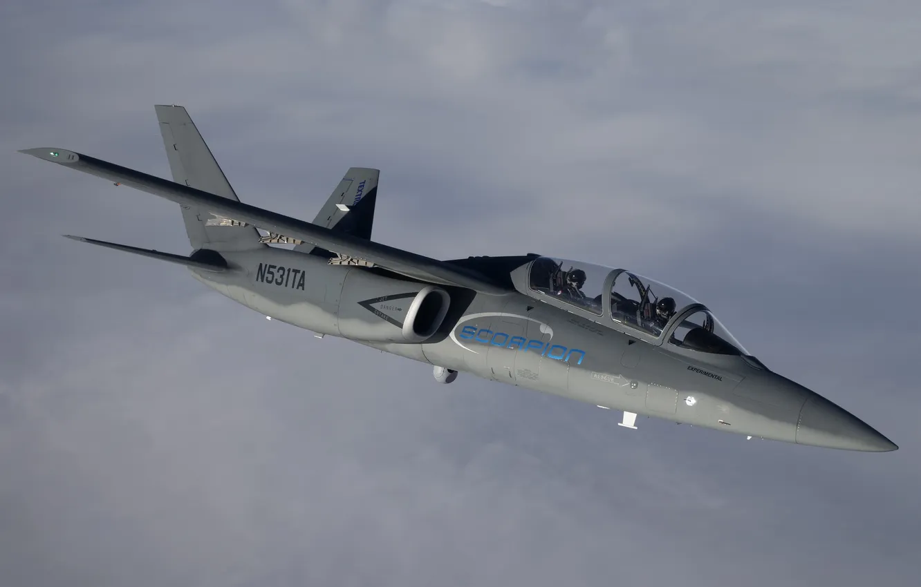 Photo wallpaper flight, Scorpio, attack, Scorpion ISR