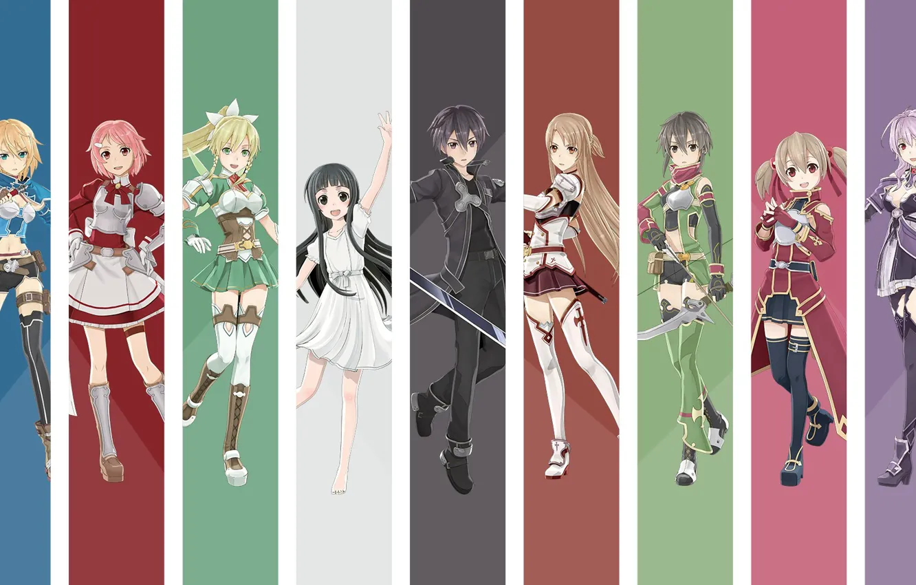 Photo wallpaper anime, asian, manga, japanese, Sword Art Online, oriental, asiatic, SAO