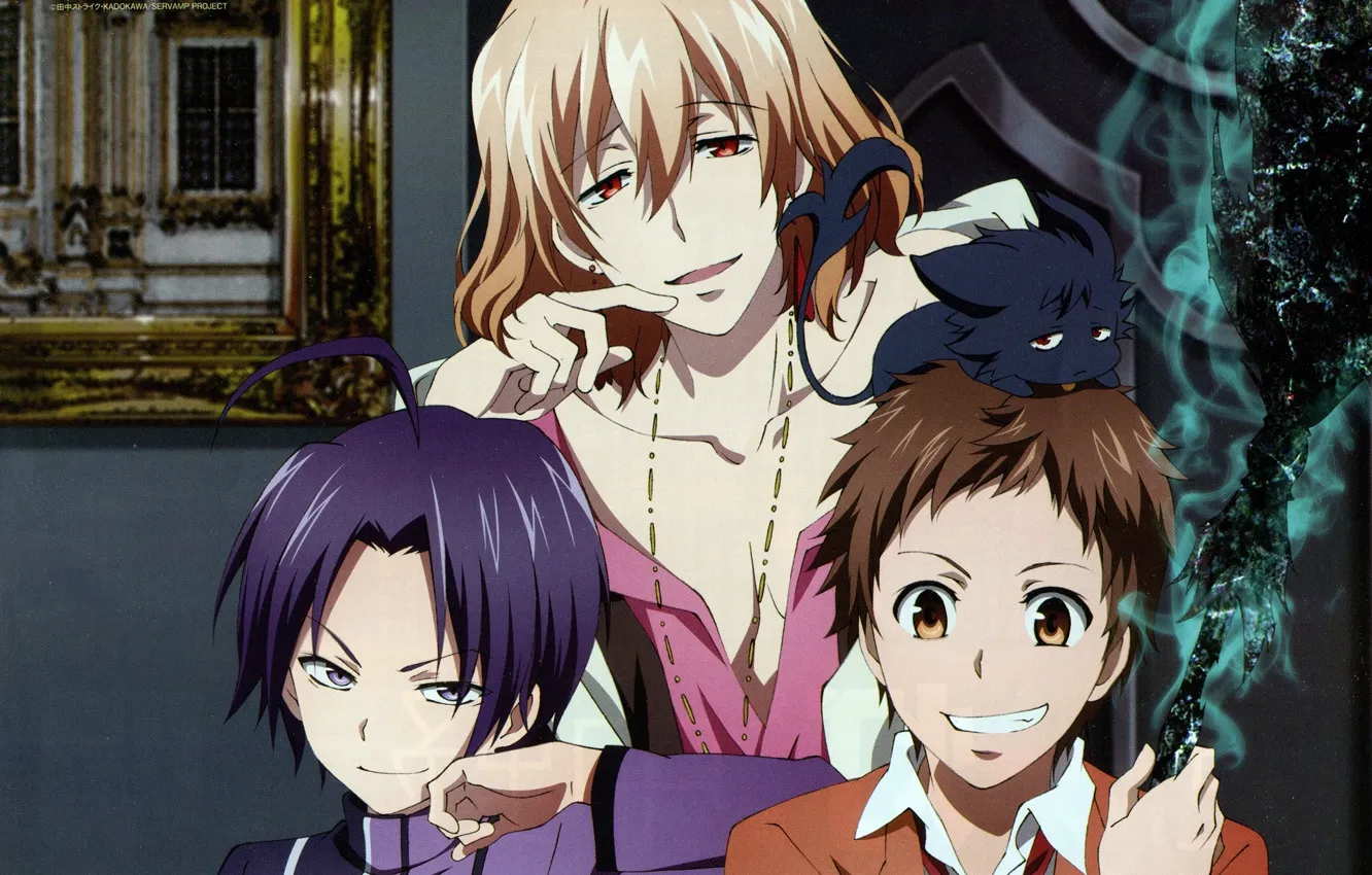 Photo wallpaper anime, art, guys, Servamp, Servant vampire