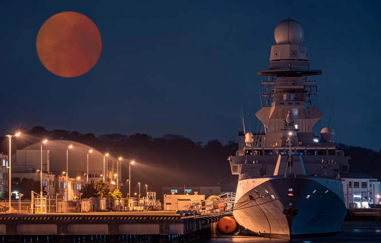 Photo wallpaper Japan, frigate, The Italian Navy, Visit, ITS Antonio Marceglia