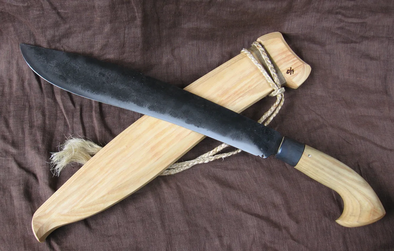 Photo wallpaper gun, weapon, knife, dagger