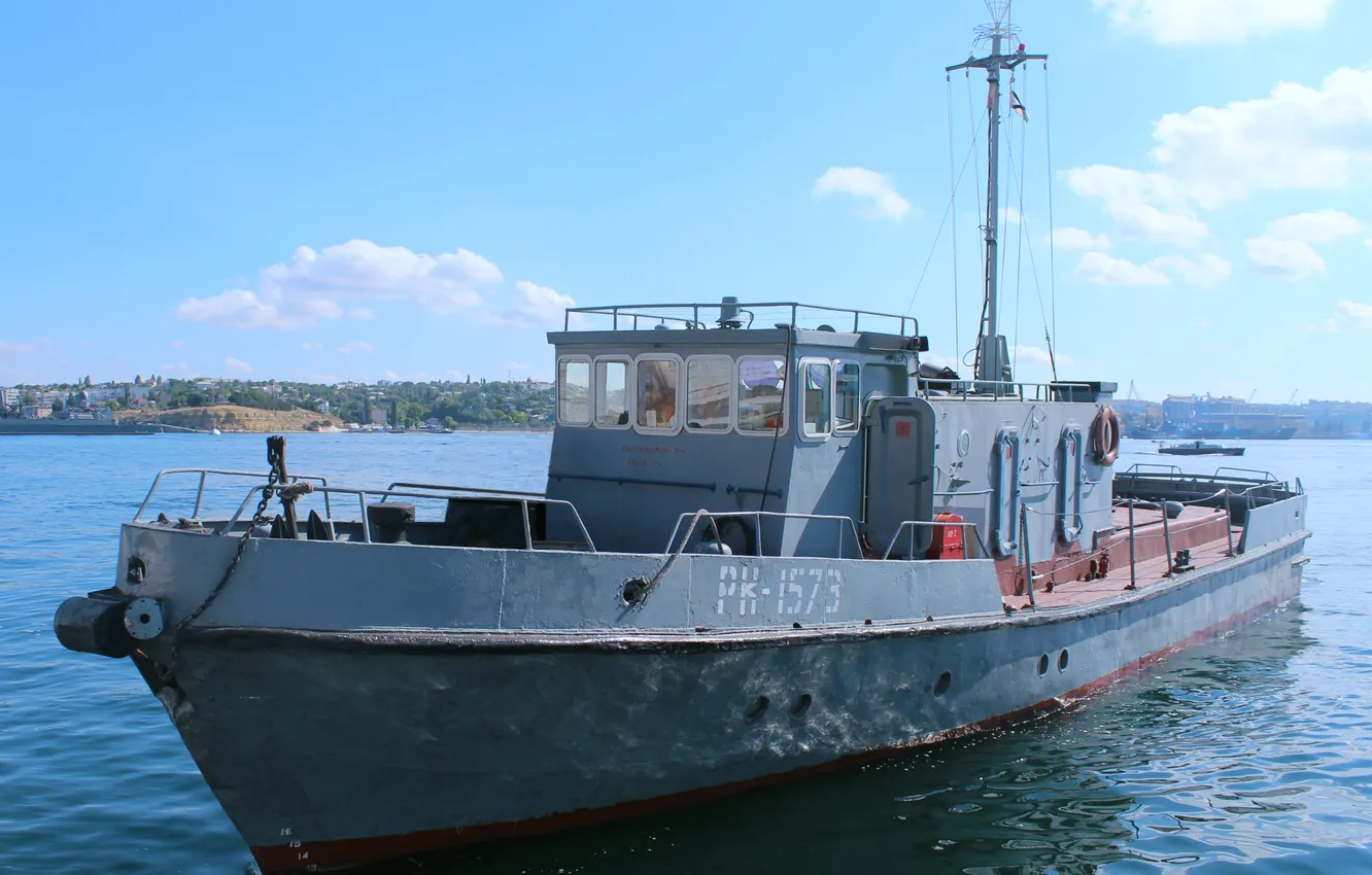 Photo wallpaper Navy, auxiliary fleet, raid boat