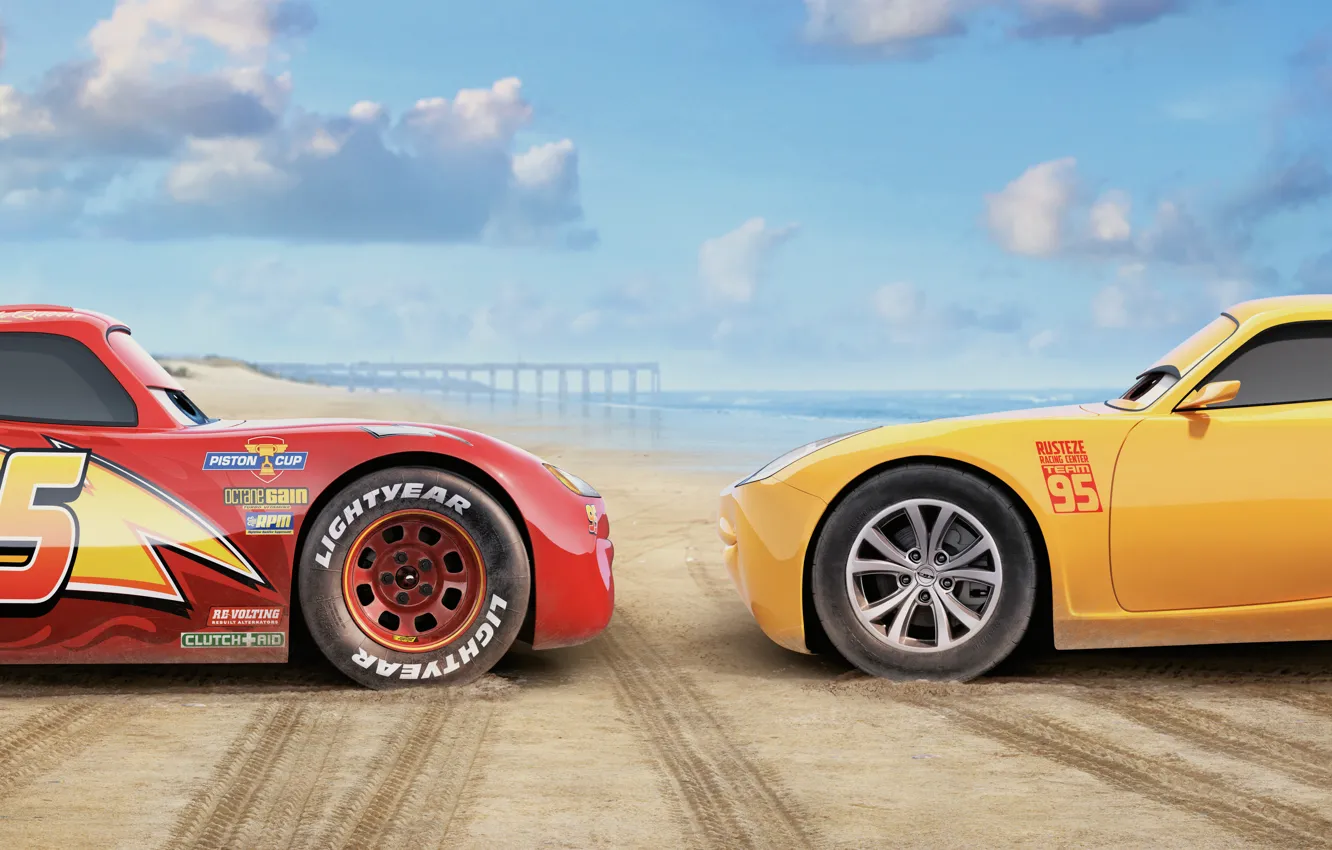 Photo wallpaper movie, Cars 3, Cars 3