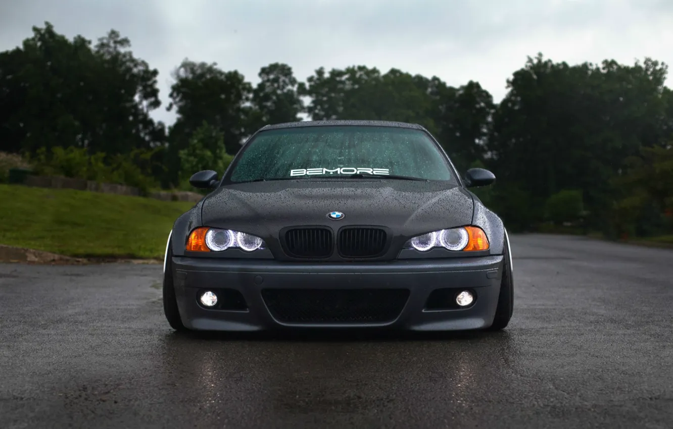 Photo wallpaper BMW, TUNING, TURBO, stance, LOW