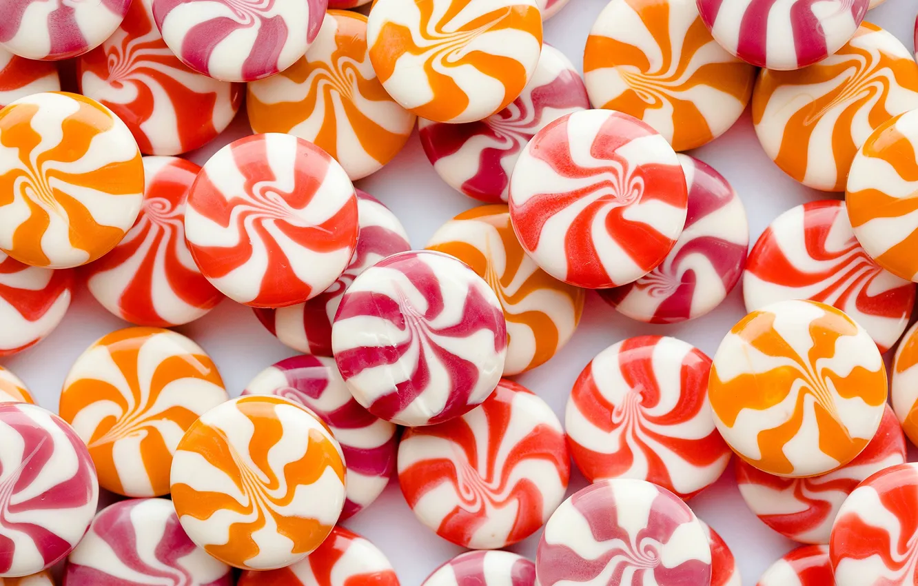 Photo wallpaper candy, sweet, candy