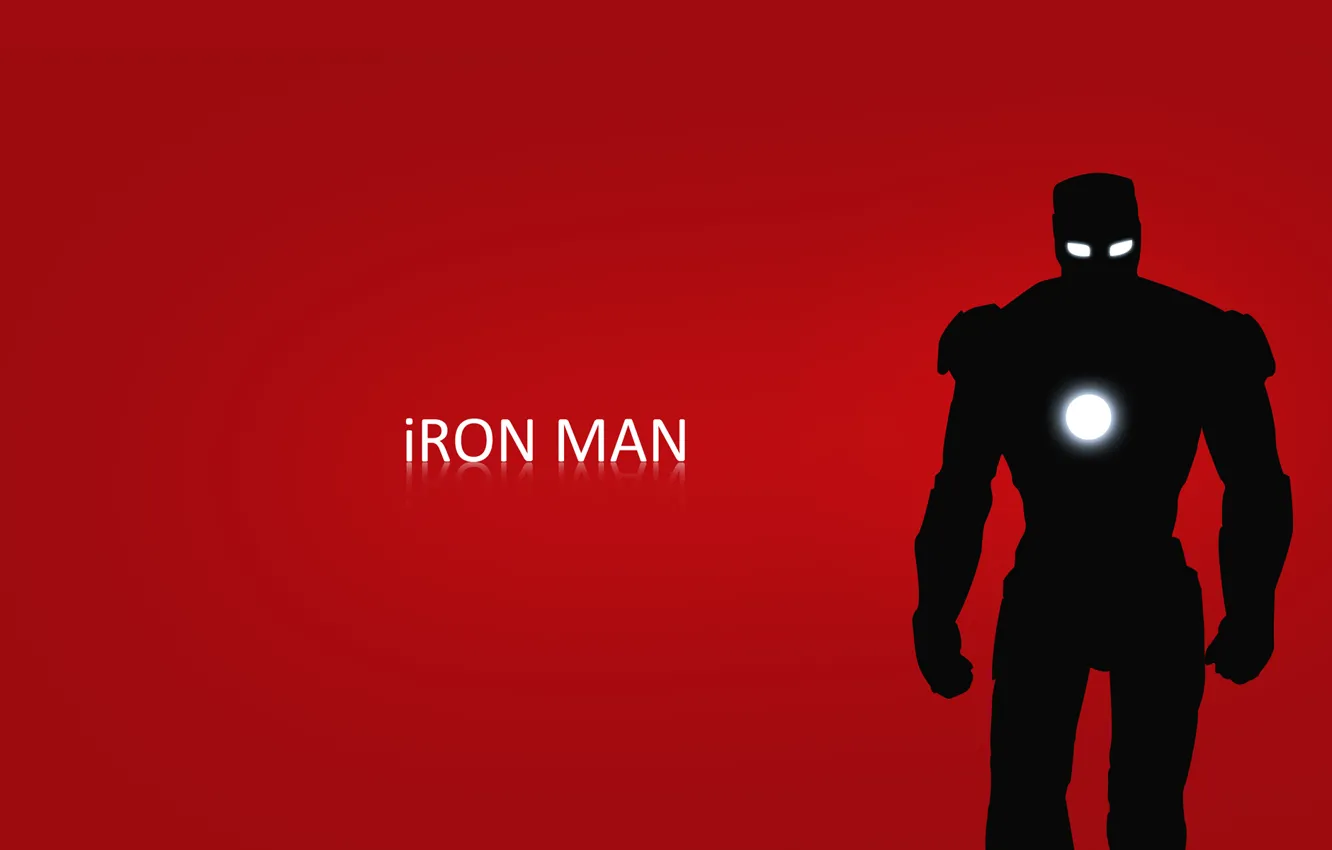 Photo wallpaper red, background, iron man, Iron Man, Marvel, Comics, Tony Stark, Stark