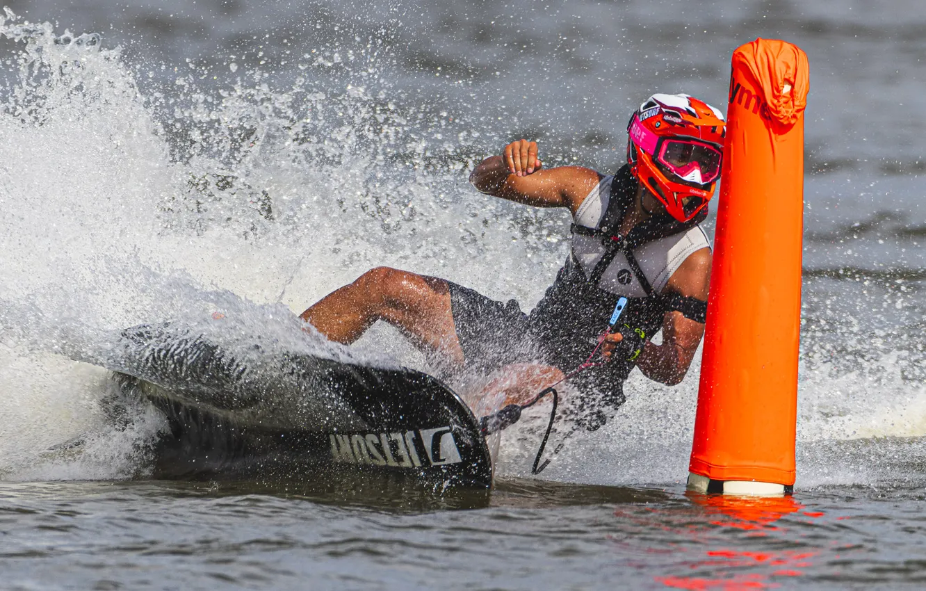 Photo wallpaper race, boat, speed