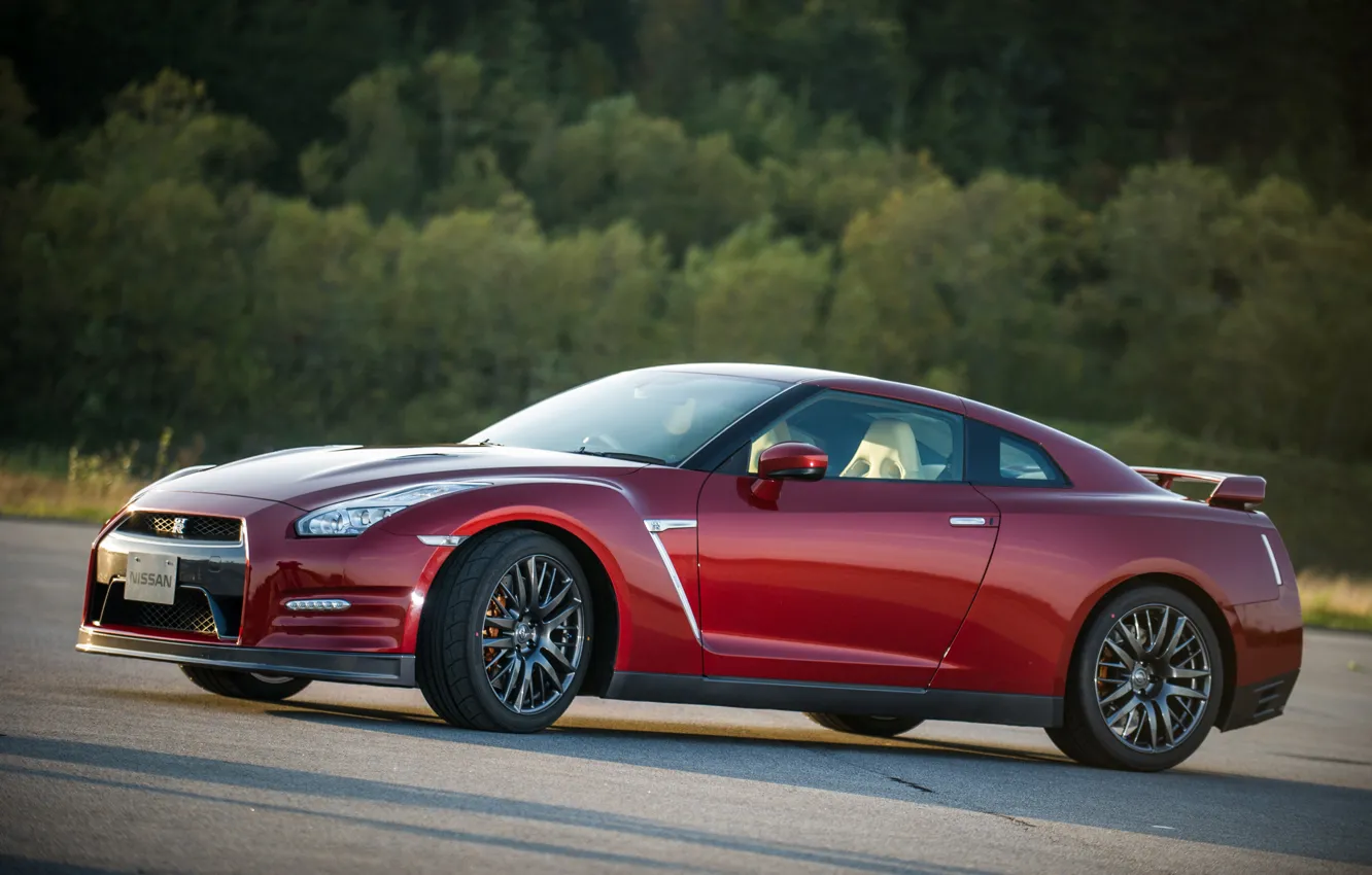 Photo wallpaper Nissan, -spec, (R35)