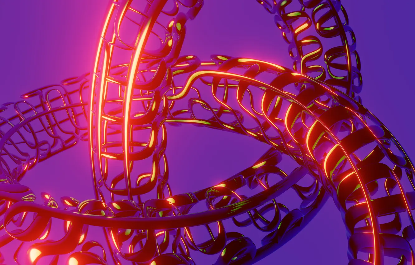 Photo wallpaper abstraction, glow, symbol, spring, composition, connection, abstract background, lilac background