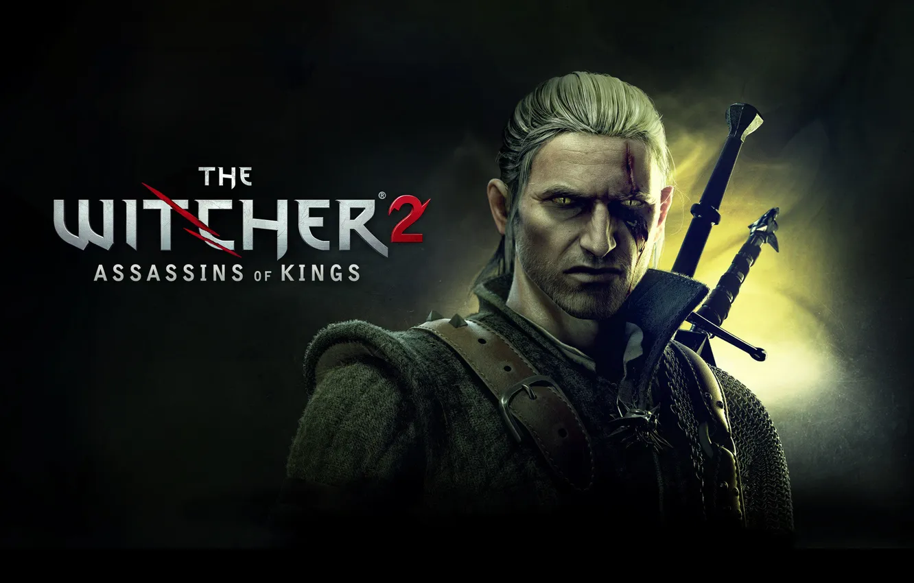 Photo wallpaper the witcher 2, Geralt, Assassins Of Kings, assassins of kings, the Witcher 2