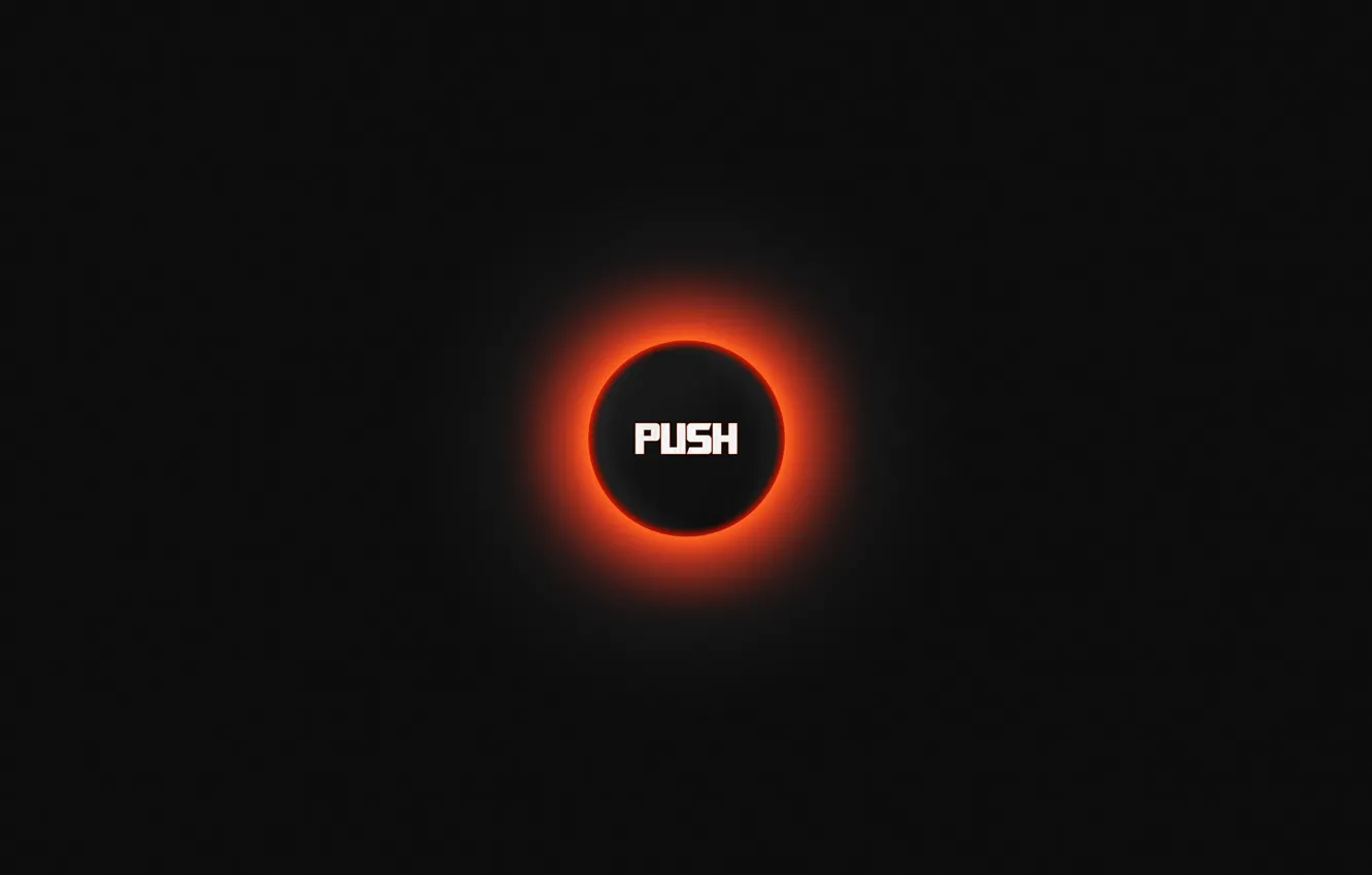 Photo wallpaper background, glow, button, Click, push