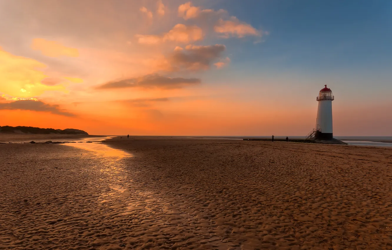 Photo wallpaper sand, sea, beach, water, landscape, mood, the ocean, romance