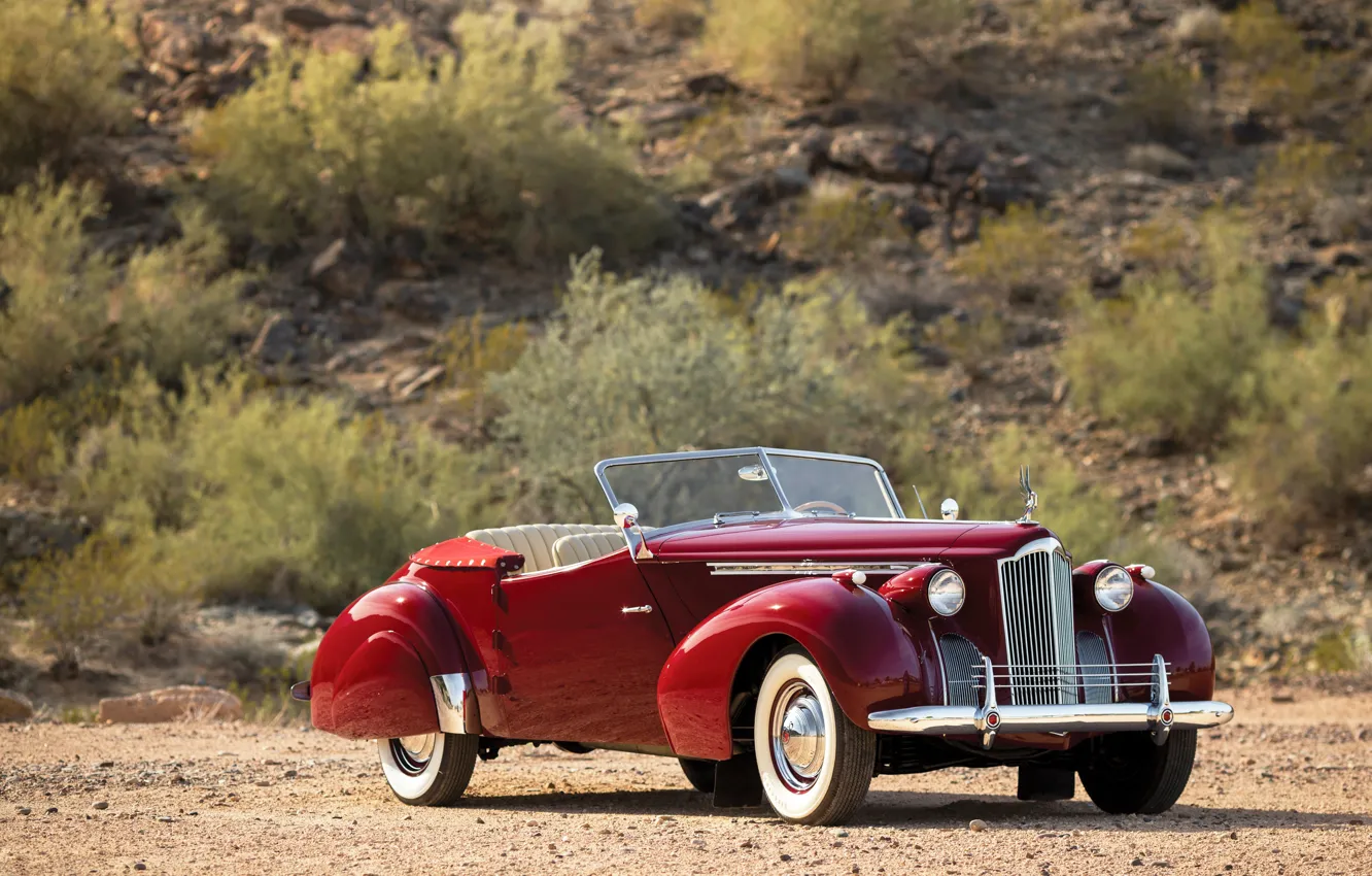 Photo wallpaper auto, convertible, Convertible, Victoria, Packard