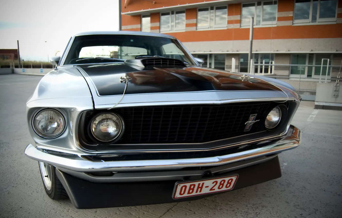 Photo wallpaper Mustang, Ford, musclecar