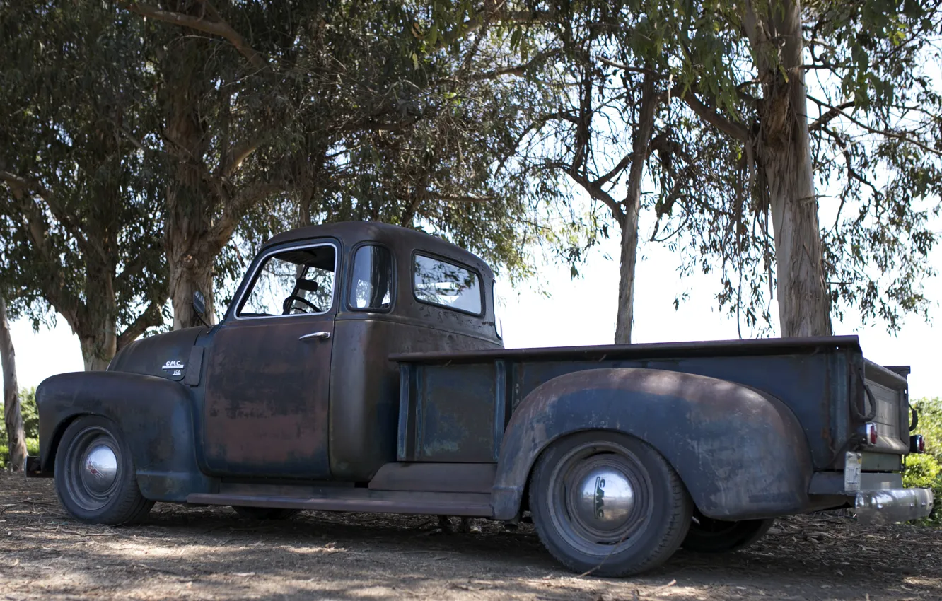 Photo wallpaper tuning, 150, pickup, 2018, GMC, 1949, ICON, Long Bed Derelict