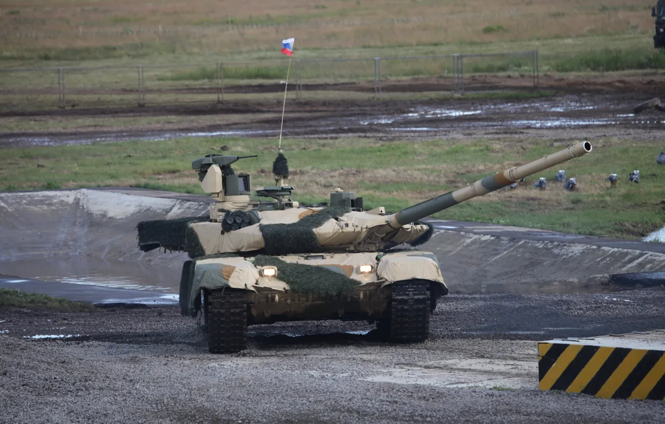 Photo wallpaper War, Russia, Tank, T-92мс