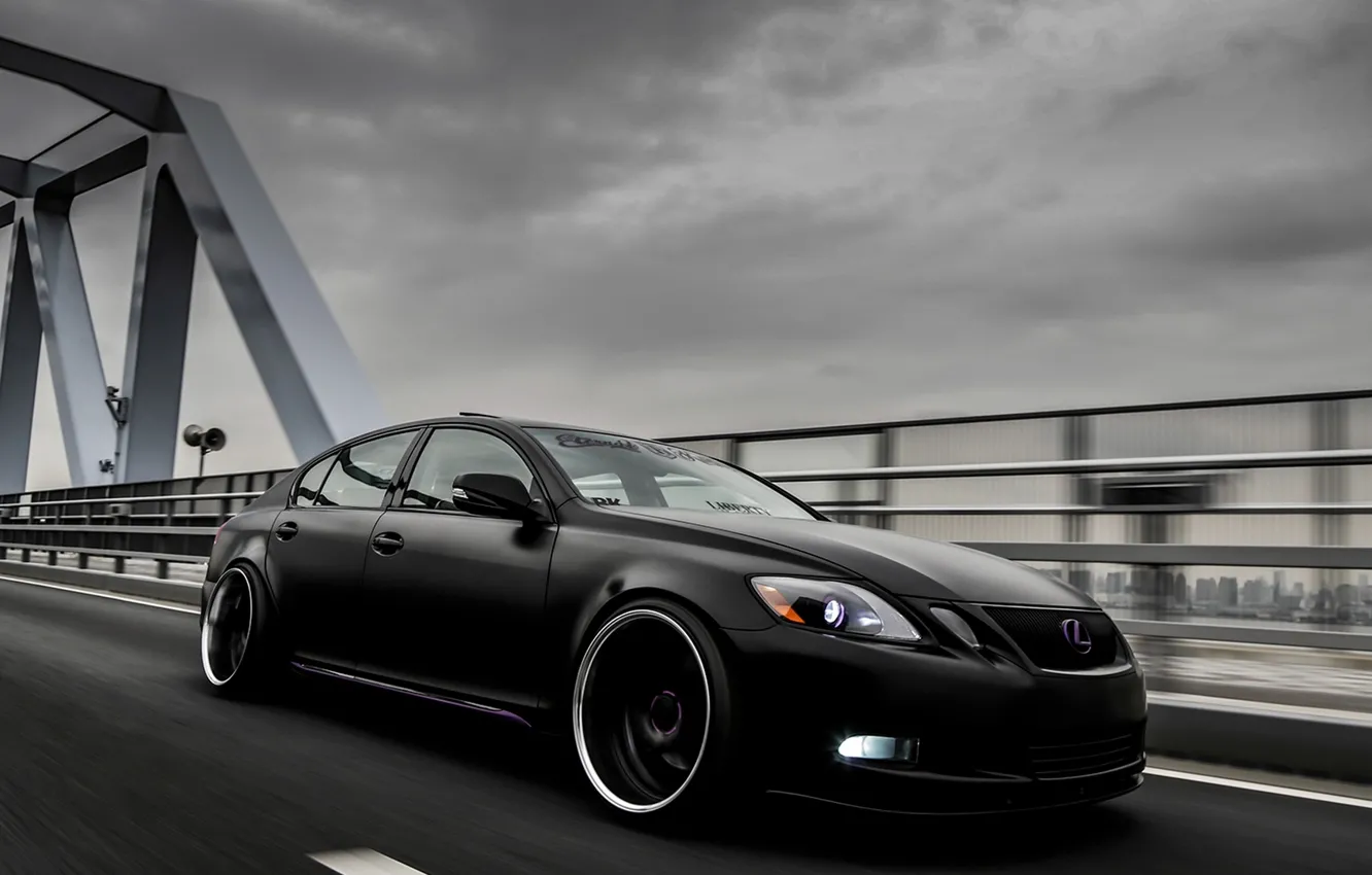 Photo wallpaper Auto, Lexus, Machine, Tuning, Lexus, Japan, Car, Black