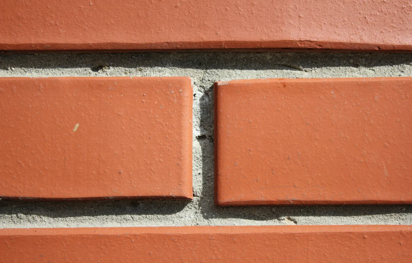 Photo wallpaper macro, wall, brick