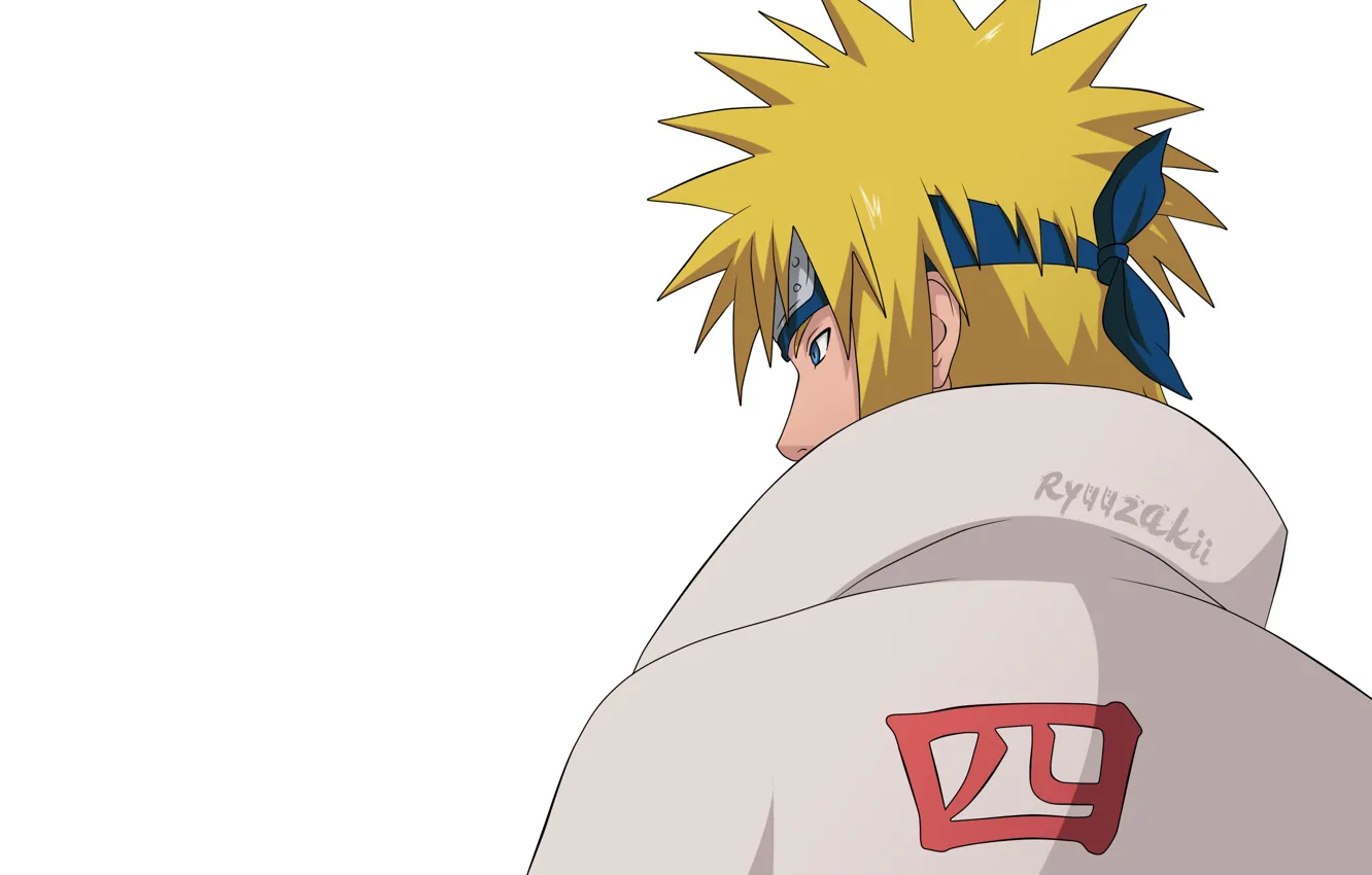 Photo wallpaper Hokage, Naruto, Minato, Namikaze, Naruto, back