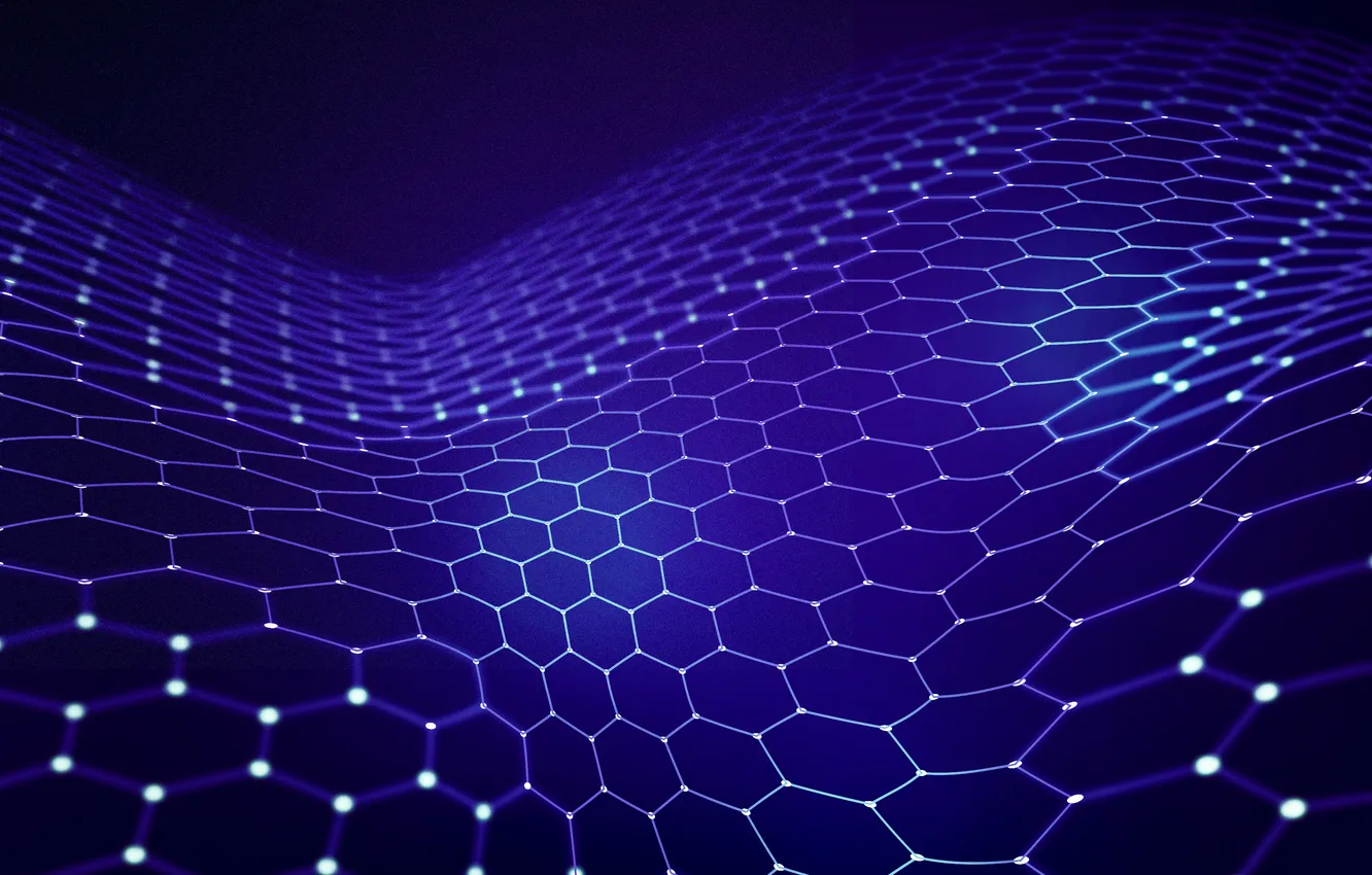 Photo wallpaper backgrounds, dynamic, hex, networking