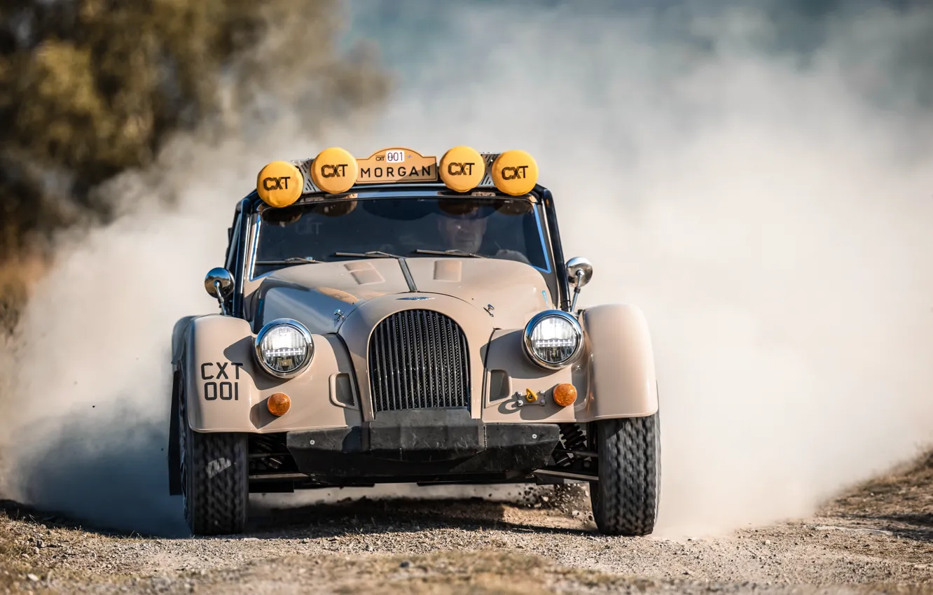 Photo wallpaper car, front, Morgan, Plus Four, Morgan Plus Four CX-T