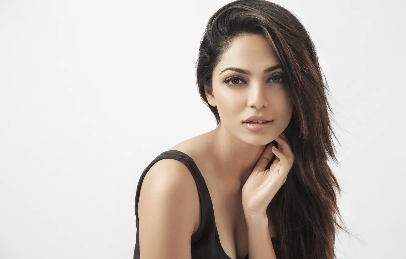 Photo wallpaper face, smile, actress, girl, eyes, smile, beautiful, model