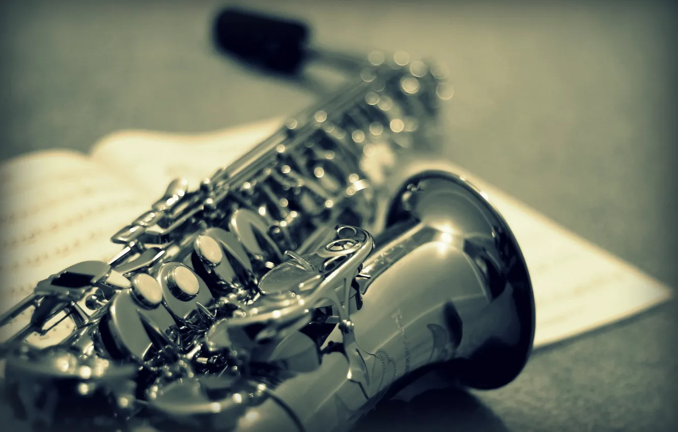 Photo wallpaper music, tool, saxophone
