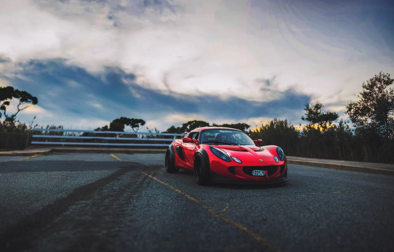 Photo wallpaper Lotus, stance, Elise