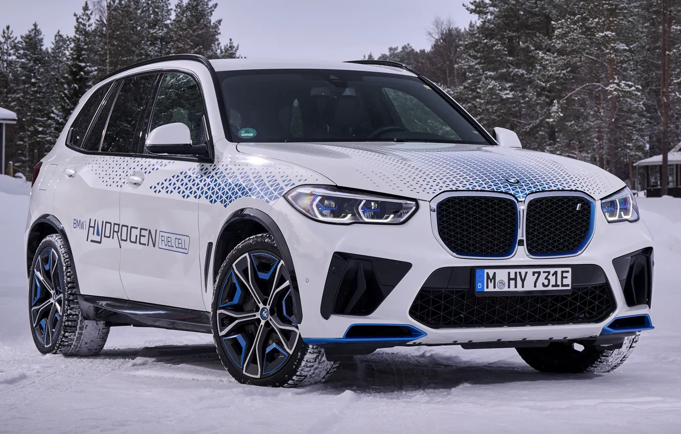 Photo wallpaper Hydrogen, 2022, BMW iX5, hydrogen crossover