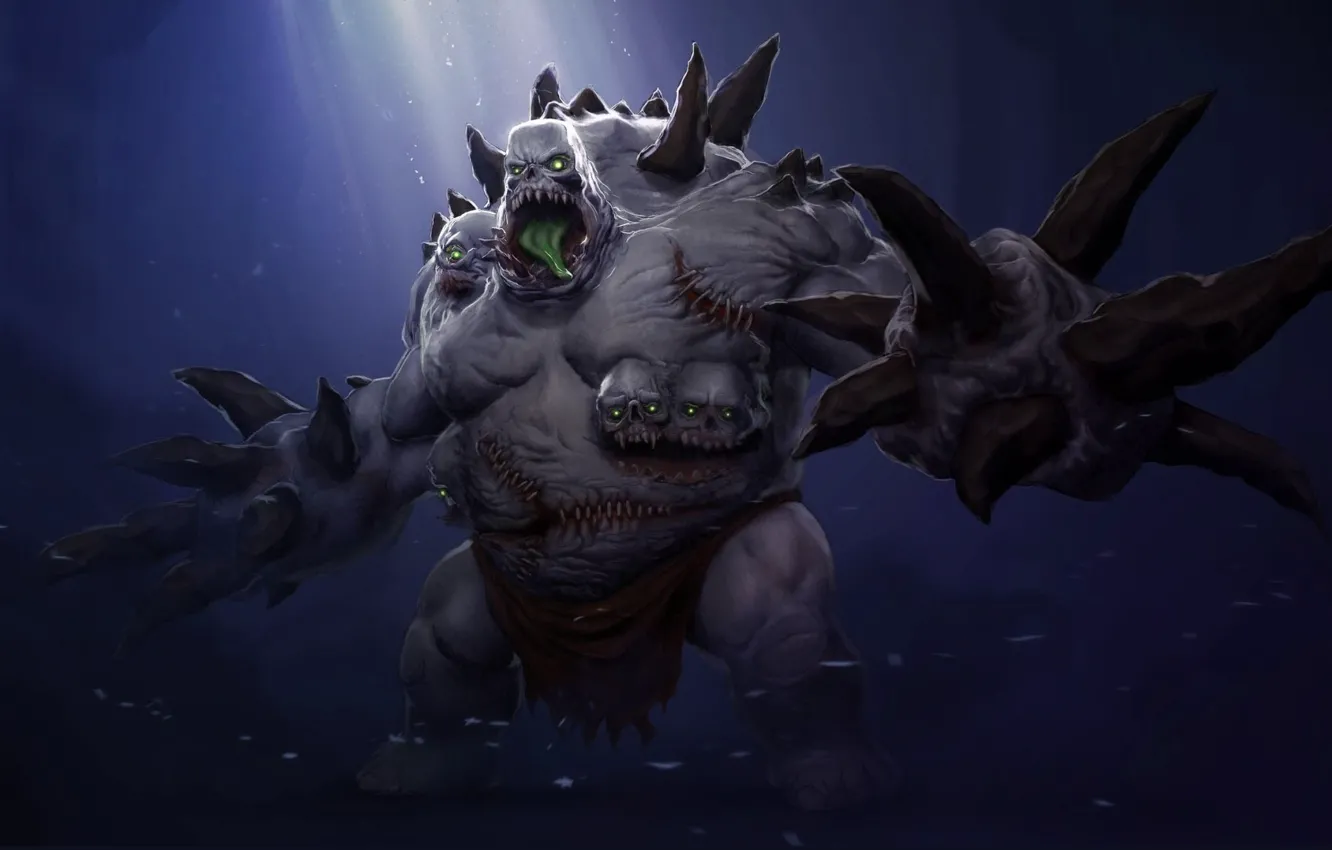 Photo wallpaper fantasy, the demon, art, Peter Stapleton