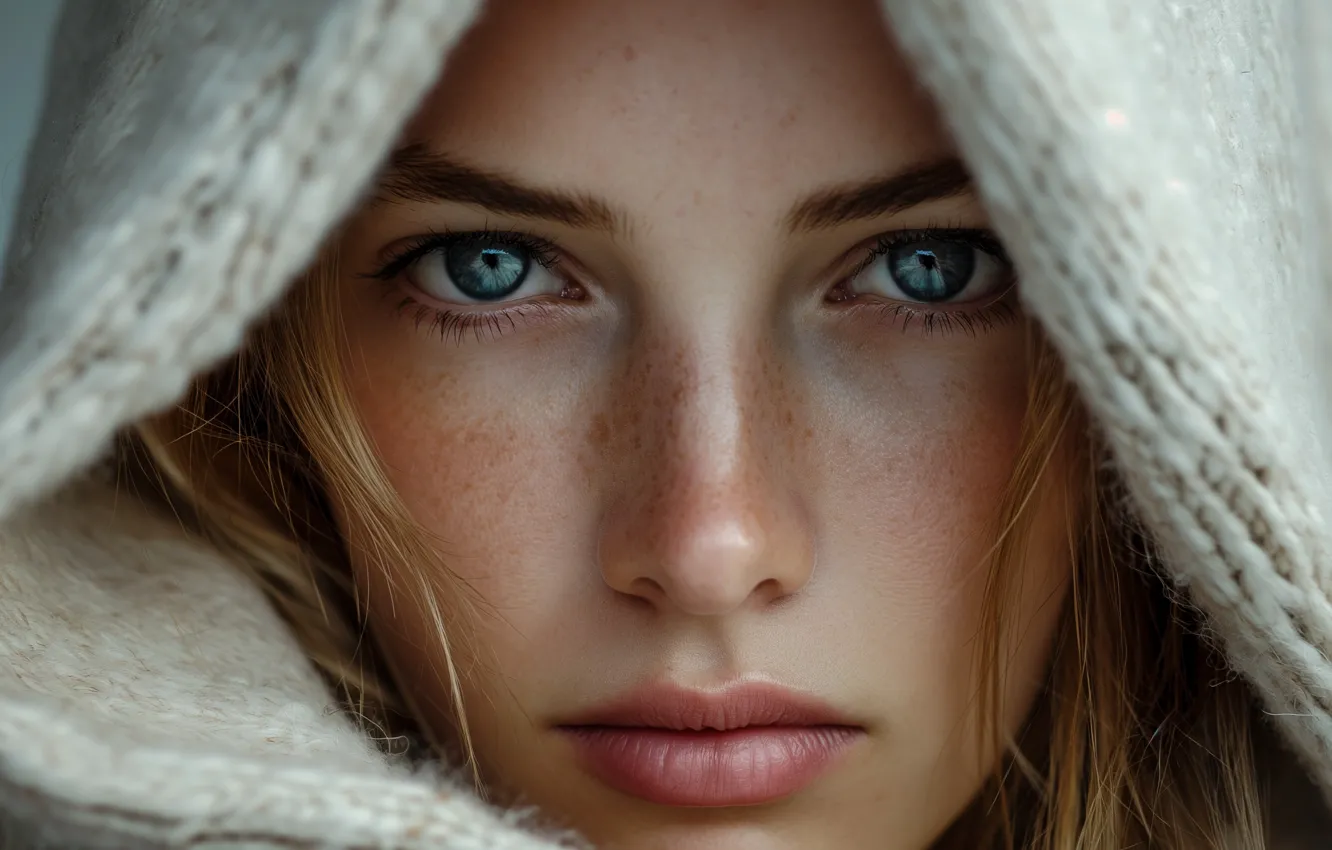 Photo wallpaper face, figure, Asymons, dgaza