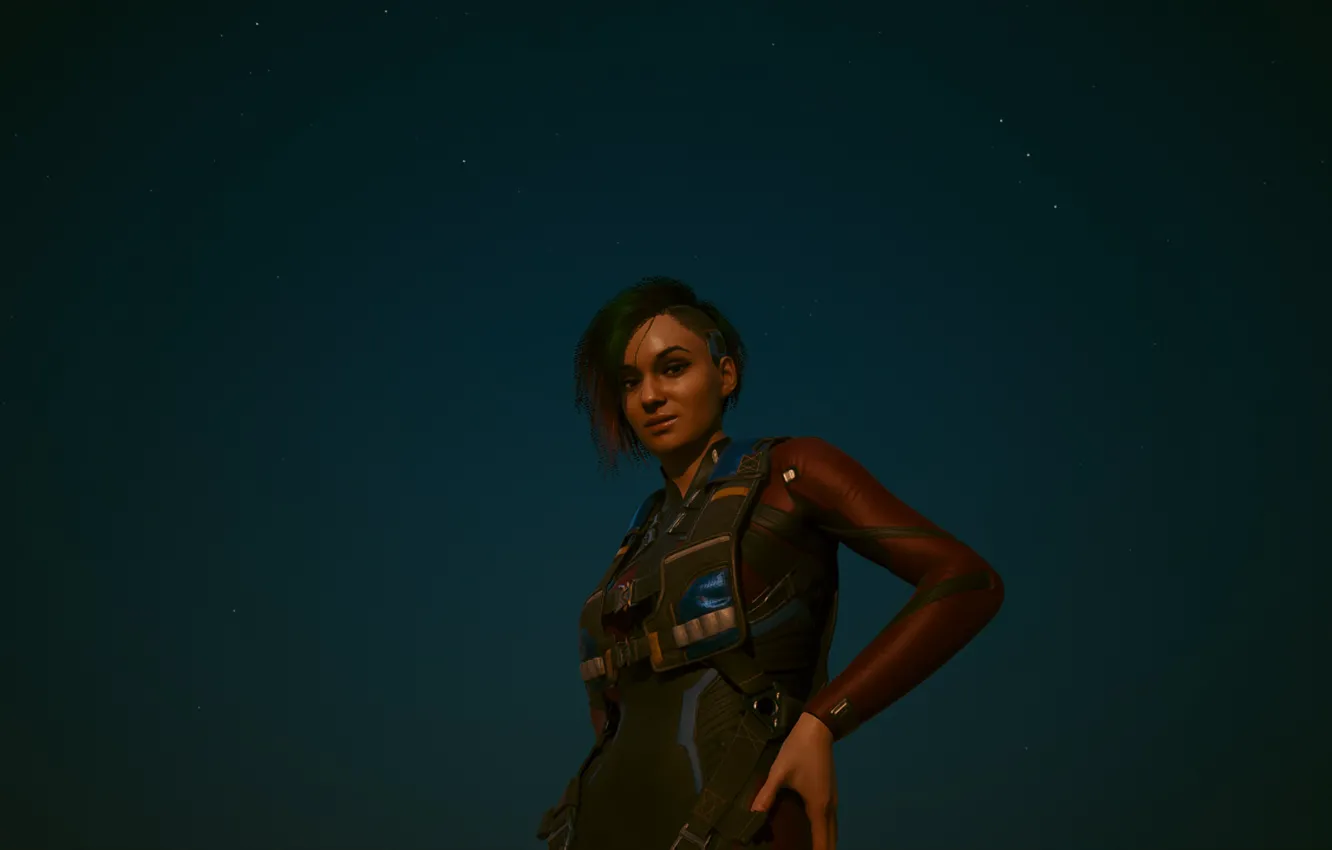 Photo wallpaper the game, Cyberpunk 2077, Judy Alvarez, braydance