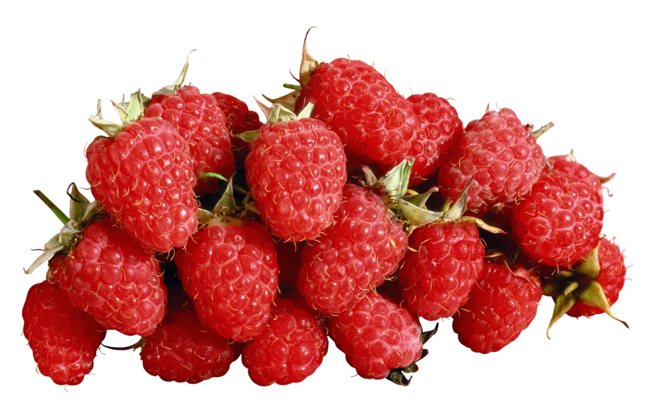 Photo wallpaper berries, raspberry, treat