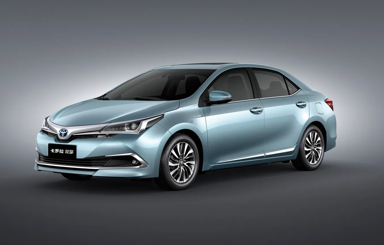 Photo wallpaper Toyota, corolla, Hybrid, Toyota, 2015, CN-spec, Sorolla